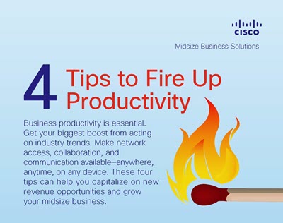 4 Ways Midsized Businesses Can Boost Productivity [Infographic]