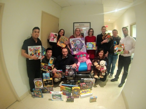 The Activo Team Gives Back This Holiday Season in Edmonton and Calgary