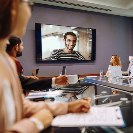 conferencing audio visual capabilities